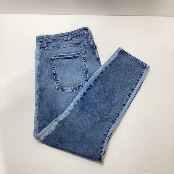 Good American Two Toned High Waisted Size 24 Jeans - Picture 2 of 10